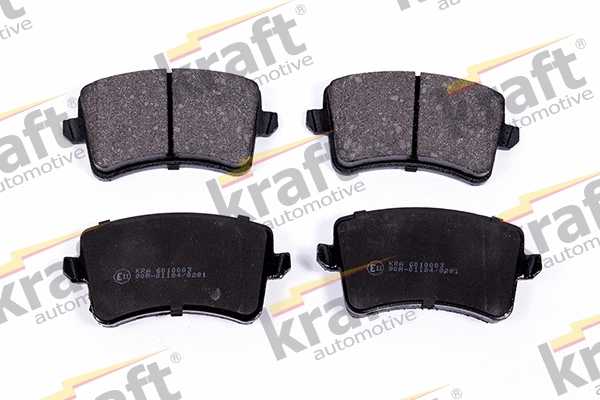 Kit de plaquettes de frein, frein à disque KRAFT AUTOMOTIVE 6010003