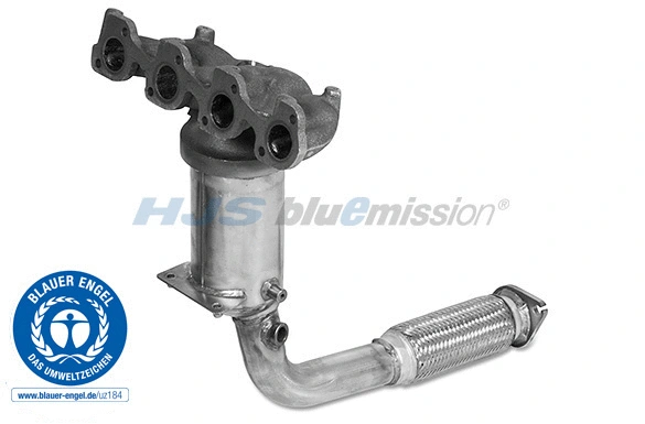 Catalyseur en coude HJS 96 15 4067