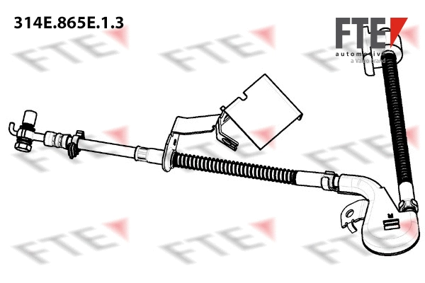 Flexible de frein FTE 9240935