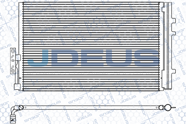 Condenseur, climatisation JDEUS M-7050640