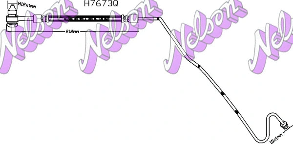 Flexible de frein KAWE H7673Q