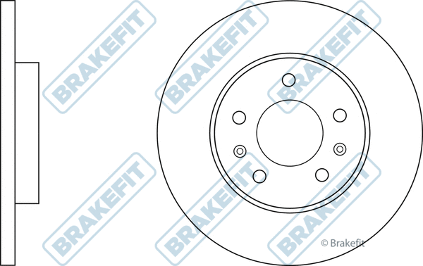 Disque de frein APEC SDK6798