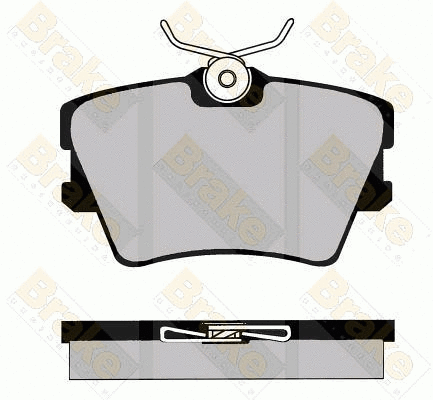 Kit de plaquettes de frein, frein à disque Brake ENGINEERING PA1153