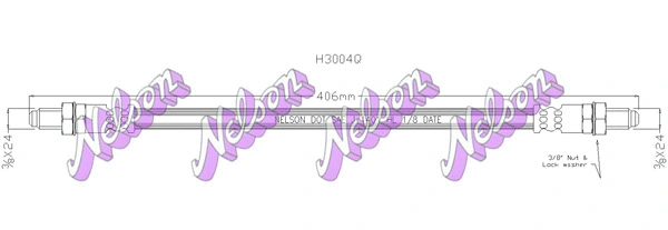 Flexible de frein BROVEX-NELSON H3004Q