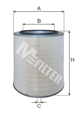 Filtre à air MFILTER A 870