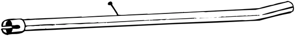 Tuyau d'échappement KLOKKERHOLM 800-217