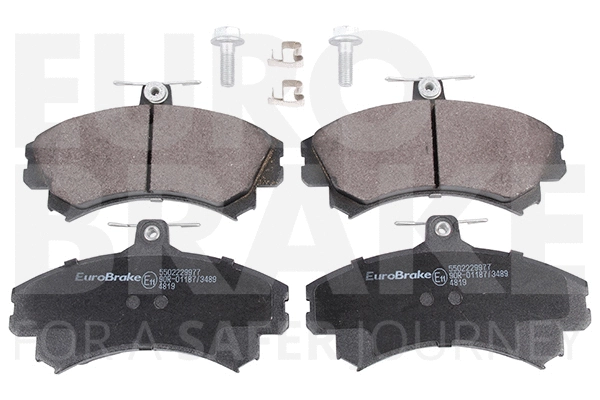 Kit de plaquettes de frein, frein à disque EUROBRAKE 5502229977
