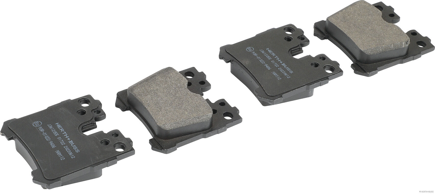 Kit de plaquettes de frein, frein à disque HERTH+BUSS JAKOPARTS J3612055