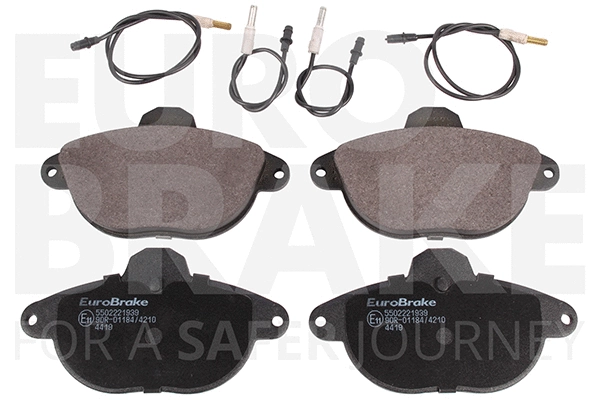 Kit de plaquettes de frein, frein à disque EUROBRAKE 5502221939