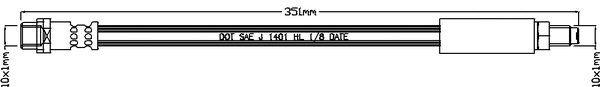 Flexible de frein JURATEK JBH1154