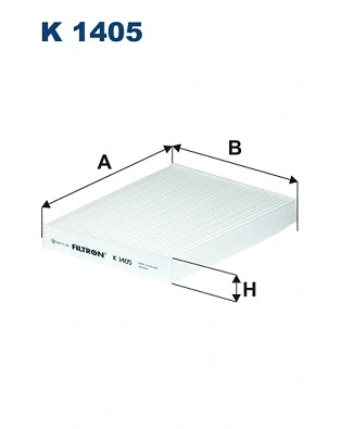Filtre, air de l'habitacle FILTRON K 1405