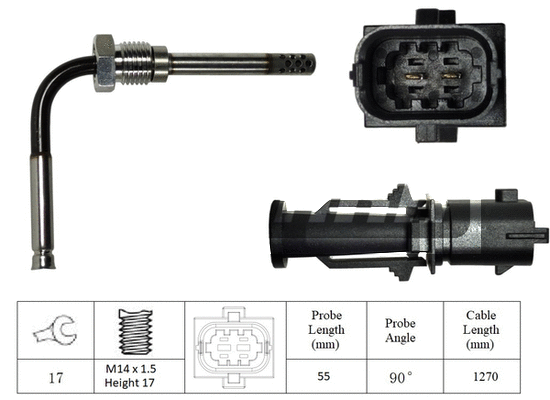 Capteur, température des gaz LEMARK LXT138
