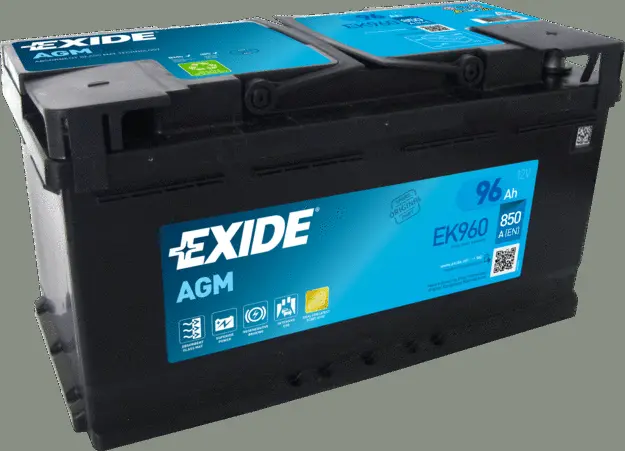 Batterie de démarrage EXIDE EK960