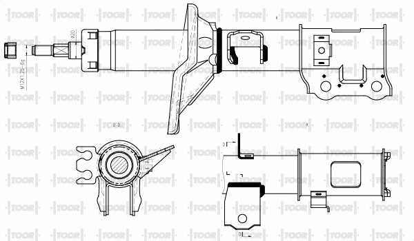 Amortisseur TOOR SG11580