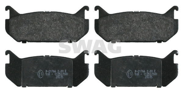 Kit de plaquettes de frein, frein à disque SWAG 50 91 6194