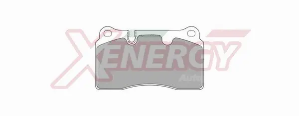 Kit de plaquettes de frein, frein à disque AP XENERGY X41067