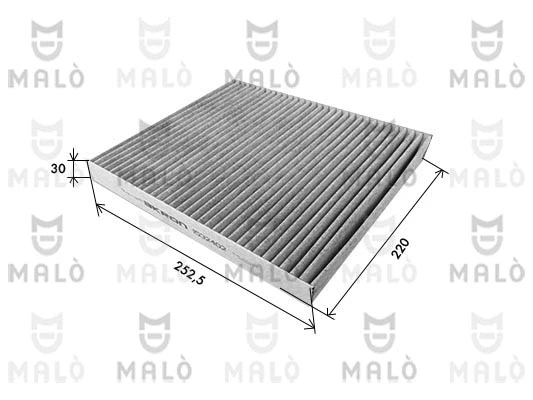 Filtre, air de l'habitacle AKRON-MALÒ 1532402