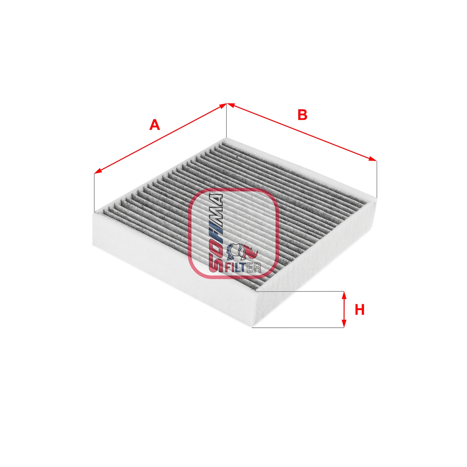 Filtre, air de l'habitacle SOFIMA S 4244 CA