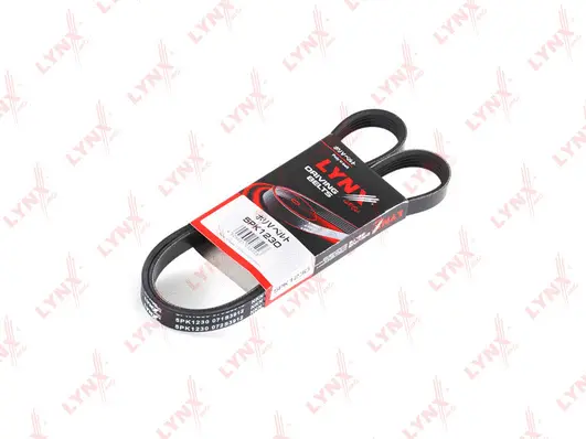 Courroie trapézoïdale à nervures LYNXAUTO 5PK1230