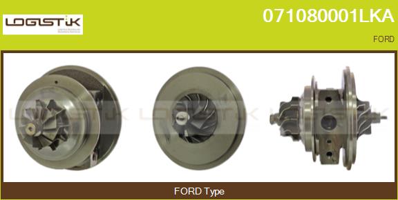 Groupe carter, turbocompresseur LGK 071080001LKA