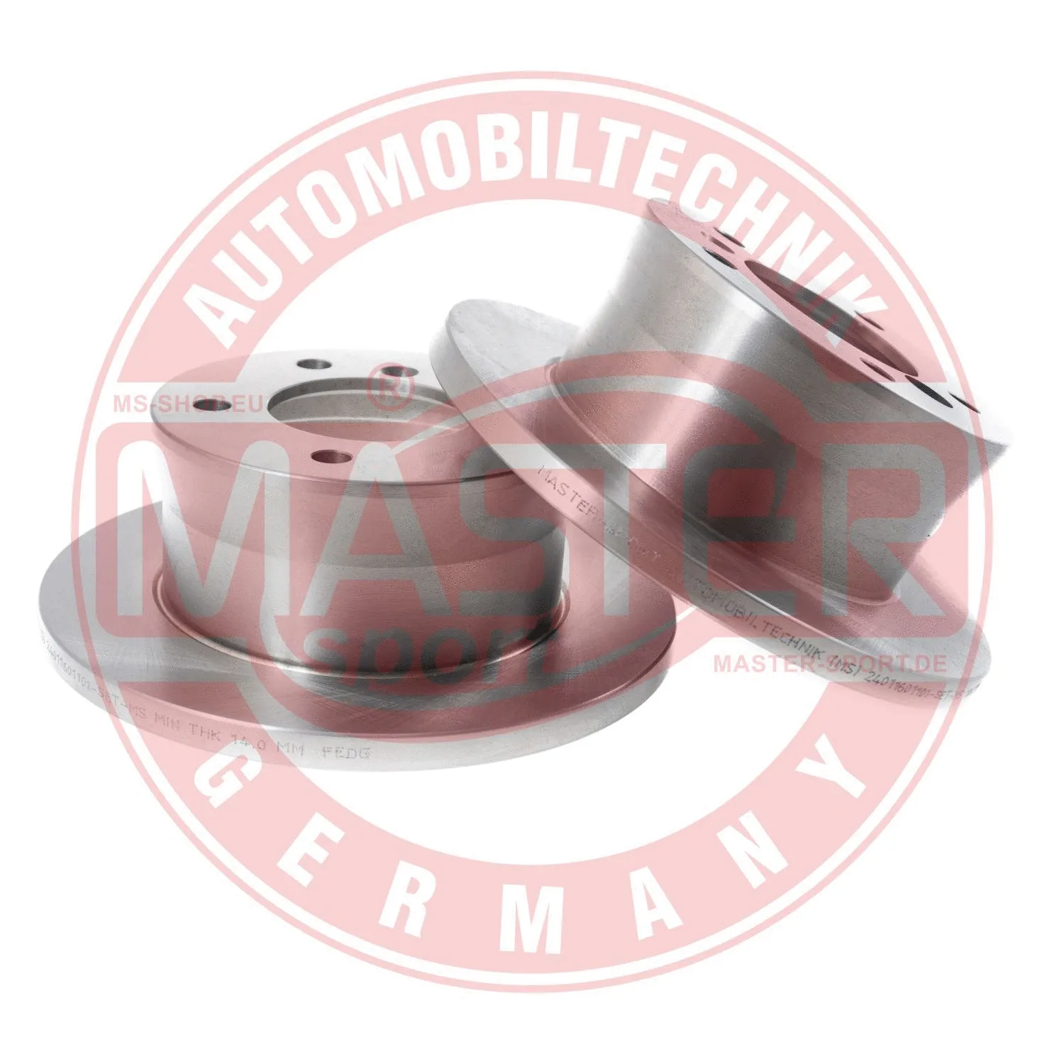 Disque de frein MASTER-SPORT GERMANY 24011601101-SET-MS