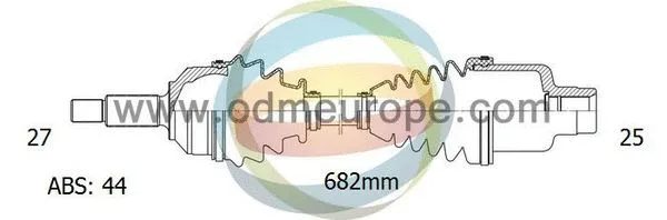 Arbre de transmission 4X4 ESTANFI EST-18-073061