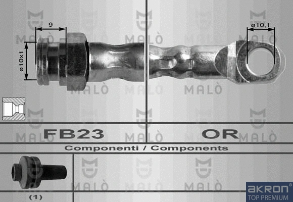 Flexible de frein AKRON-MALÒ 8373