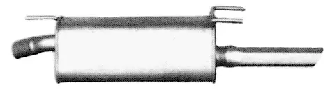 Silencieux arrière IMASAF 53.28.57