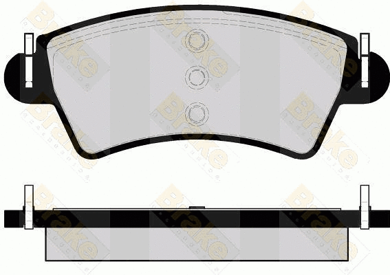 Kit de plaquettes de frein, frein à disque Brake ENGINEERING PA1483