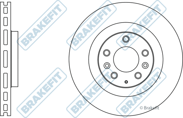 Disque de frein APEC SDK6578