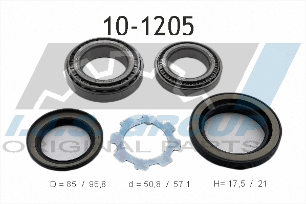 Kit de roulements de roue IJS GROUP 10-1205