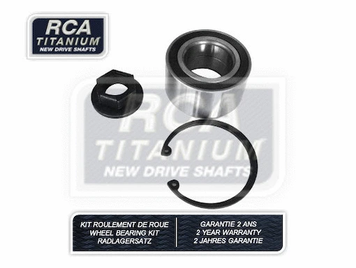 Kit de roulements de roue RCA FRANCE RCAK1115