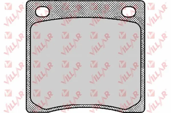 Kit de plaquettes de frein, frein à disque VILLAR 626.0165