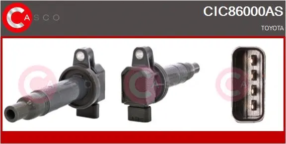 Bobine d'allumage CASCO CIC86000AS