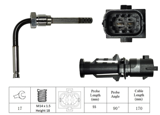 Capteur, température des gaz LEMARK LXT050