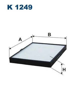 Filtre, air de l'habitacle FILTRON K 1249