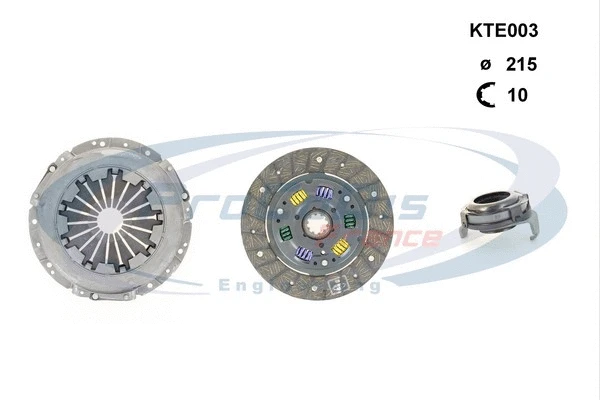 Kit d'embrayage PROCODIS FRANCE KTE003