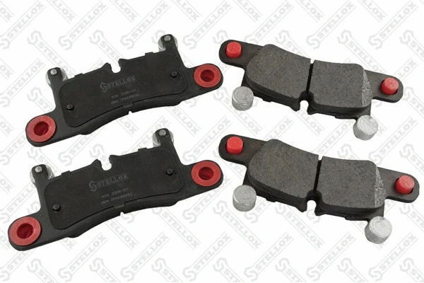 Kit de plaquettes de frein, frein à disque STELLOX 000 332B-SX
