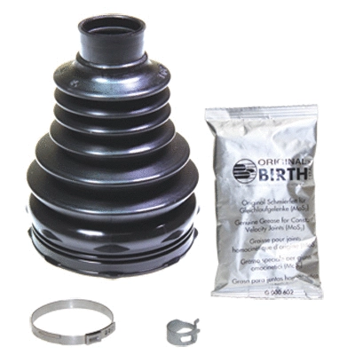 Jeu de joints-soufflets, arbre de commande BIRTH 7863/KM