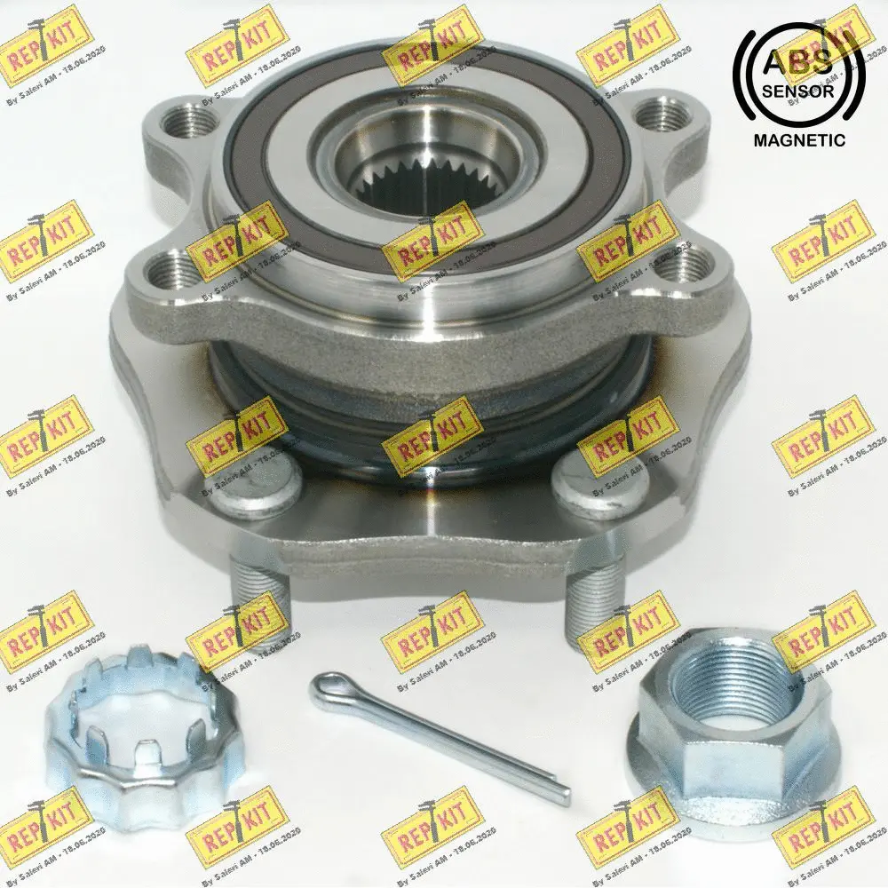 Kit de roulements de roue REPKIT RKB2848