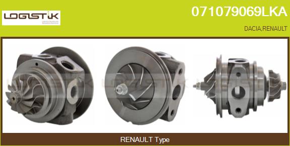 Groupe carter, turbocompresseur LGK 071079069LKA