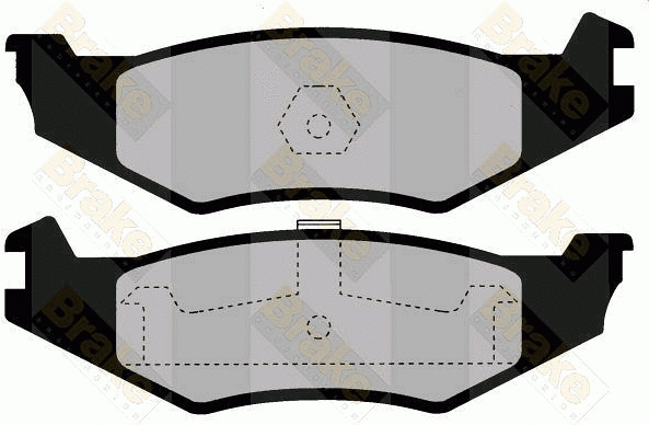Kit de plaquettes de frein, frein à disque Brake ENGINEERING PA1444