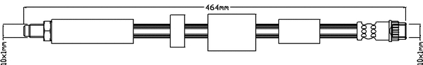 Flexible de frein JURATEK JBH1208