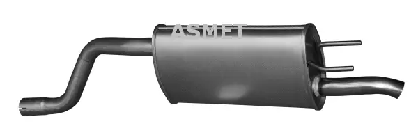 Silencieux arrière ASMET 05.189