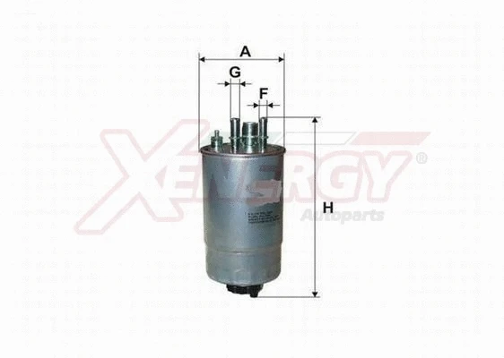 Filtre à carburant AP XENERGY X1599901