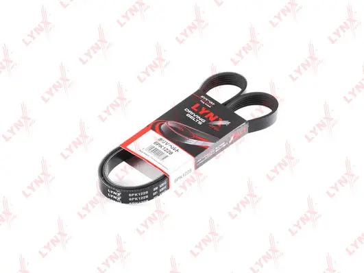 Courroie trapézoïdale à nervures LYNXAUTO 6PK1228