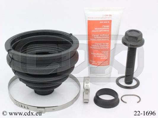 Jeu de joints-soufflets, arbre de commande CDX 22-1696
