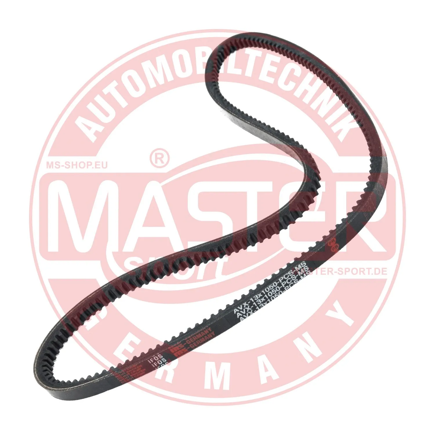 Courroie trapézoïdale MASTER-SPORT GERMANY AVX-13X1050-PCS-MS