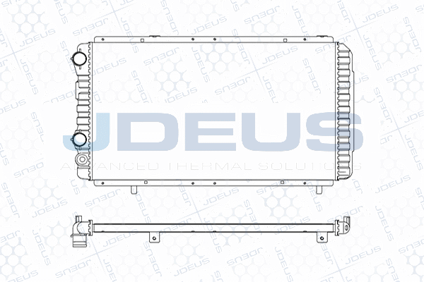 Radiateur, refroidissement du moteur JDEUS M-0110180