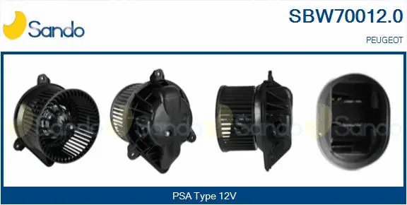 Pulseur d'air habitacle SANDO SBW70012.0